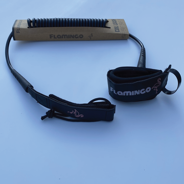 Leash Coil Wingfoil Cheville - FLAMINGO